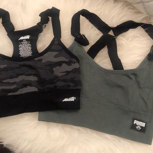 Nike & Avis sports bras